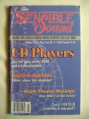  Sensible Sound  #58 Carver A-400x Marantz MA500 B&W CDM 1 Mission 735 • $3.99