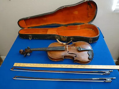 Jacobus Hornsteiner Violin With Case & Two Bows • $92