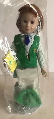 Vintage Girl Scout Cookies Doll 14  1995 Avon Tender Memories With COA & Stand • $19