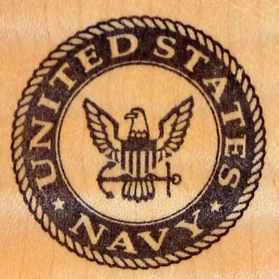 NEW United States NAVY Symbol Patriotic Rubber Art Stamp • $9.99