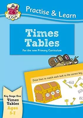 Practise & Learn: Times Tables (Age 5-7) (CGP Home Learning) By CGP Books Book • £4.49