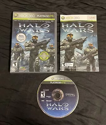 Halo Wars — Complete W/ Manual! (Xbox 360 2009) MAILS FAST! CIB! • $10.49