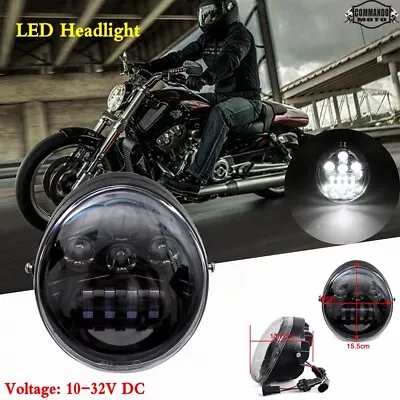 For Harley CVO V-Rod Street Rod VRSC VRSCR VRSCF E9 Emark DOT LED Headlight • $139.45