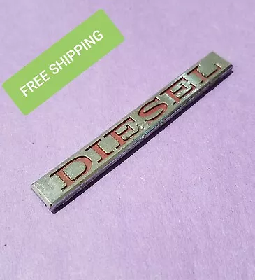 Bin27 1980? VINTAGE CADILLAC DIESEL REAR DECK EMBLEM OEM • $20.29