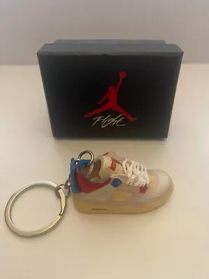 Air Jordan 4 Retro-(union Guava Ice)-1/6 Scale 3d Sneaker Keychain With Box • $15