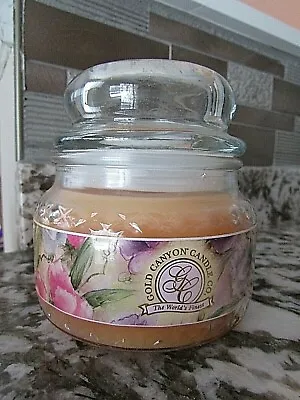 Gold Canyon Candle Sweet Pea Jar Candle 8 Oz Vintage-discontinued • $34.95