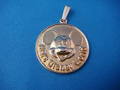 14 K. Gold Walt Disney World Official Mickey Mouse Medal-pendant 7.7 Grams • $650