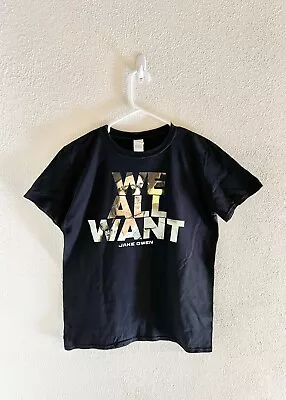 Jake Owen We All Want Days Of Gold Tour 2015 Shirt Size Medium Black Country • $15