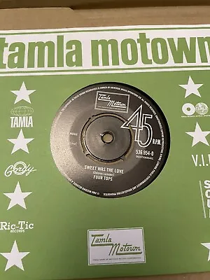 Four Tops Sweet Was The Love/david Ruffin Its Gonna Take A Whole Lot Of Doin New • £30