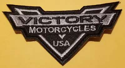 Sm Victory Motorcycles Great Size For Hats Embroidered Patch * 1.75 X3.5  • $5.99