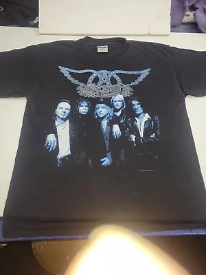 Vintage 1997 Aerosmith Nine Lives World Tour Concert Shirt Size XL • $40