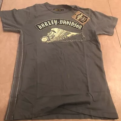 Mens  Harley-Davidson Trunk Ltd Limited Edition T-Shirt Top Vintage Medium NWT • $59.99