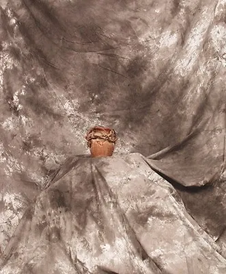 6x9 Ft Muslin Photo Backdrop Background Brown Gray-3 • $49.95