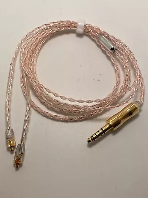 Authentic  ALO Audio SXC 8 IEM Cable MMCX-4.4mm Balanced  - Gold Plated Copper • $145