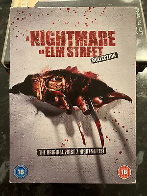 A NIGHTMARE ON ELM STREET 8 DVD Collection Parts 1-7 Wes Craven Free Shipping! • £9.99