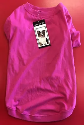 $15.99 • Buy Zack & Zoey Basic Tee T-Shirt For Dogs Size Large Pink BRAND NEW NWT