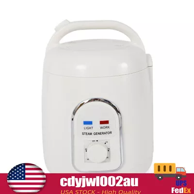 1.5L Portable Sauna Steamer Pot Home Spa Steam Generator For Shower Bath SPA NEW • $47.50