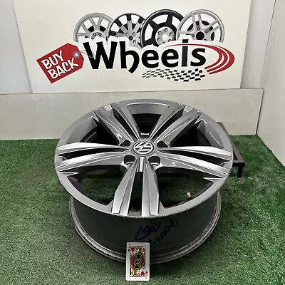 17” VOLKSWAGEN JETTA OEM WHEEL RIM TRENTON GRAY 17x7 VW GREY 70046 FACTORY • $189