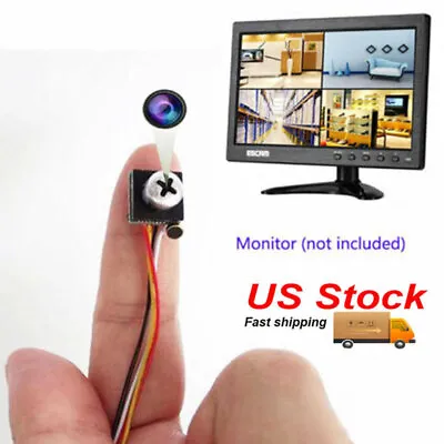 New Petty Screw Cam 1200TVL DIY Full HD Mini Color Video Micro Minitype Camera • $15.50