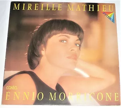  VINYL LP By MIREILLE MATHIEU / CANTA ENNIO MORRICONE / ITALY (1974) JAZZ • $25