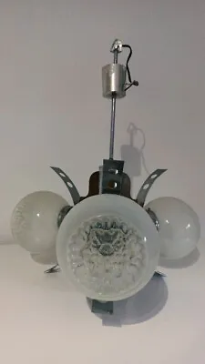 Ex YU Mid-Century Mazzega Murano Glass Pendant Lamp 1970s • $184.97