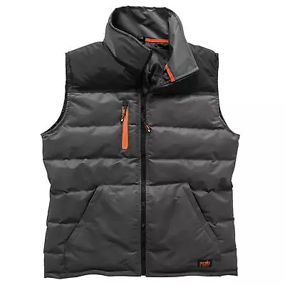 Scruffs Worker Charcoal/Black Body Warmer Work Wear Winter Gilet Large • £42.59