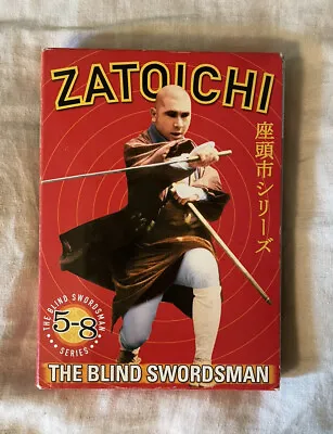 Zatoichi The Blind Swordsman Series Dvd 2008 Vol 5-8 4 Four Disk Set • $44.95