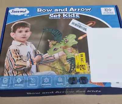 Joozmui Outdoor Toys For 3 4 5 6 7 8 Year Old Boys Bow And Arrow Set Kids Boys  • £9.59