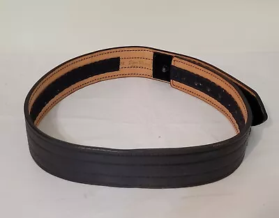 Don Hume Model Duty Belt Size 28 Knob Plus Hook And Loop Lined Police Belt • $19.95