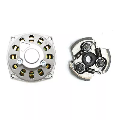 6T T8F Clutch Drum Bell Housing+ Plate 47cc 49cc Mini Pocket Quad Dirt Bike ATV • $21.71