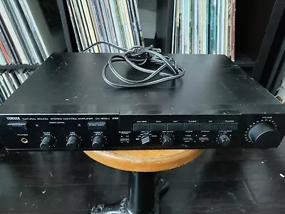 Vintage 80s Yamaha CX-600U Natural Sound Stereo Control Amplifier W/Phono Input • $175