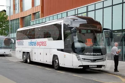 Coach Photo - Clarkes National Express BF21CYW Scania Nottingham 17/06/23 • £1.19