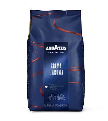 LavAzza Crema E Aroma Coffee Beans - 6 X 1kg - Fresh Roast - **STOCK CLEARANCE** • £65.95