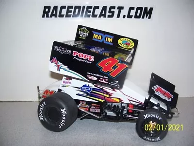 Jason Johnson #41  2021  Sprint Car 1/18   Ragin Cajun   RARE ~ Only 48 Produced • $269.95