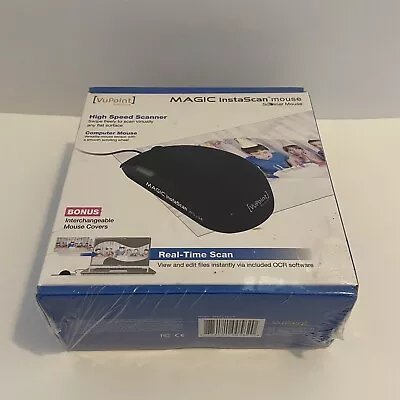 New VuPoint Solutions Magic InstaScan Mouse Dual Feature Scanner Computer Mouse • $42.50