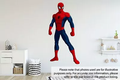 £3.99 • Buy Spider-Man Avengers Marvel Superhero Children Kids Bedroom Sticker Vinyl Decal