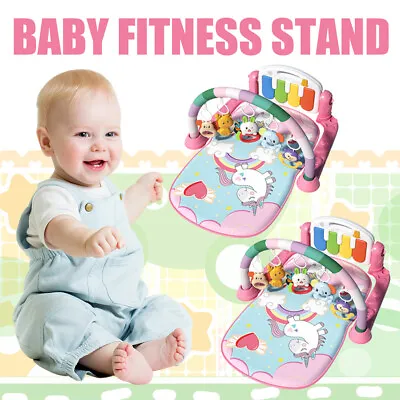  Baby Playmat Kick Lay & Play Fun Piano Fitness Gym/Arch Musical Activity Mat · • £16.14