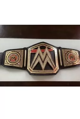 WWE Black Universal Heavyweight World Championship Wrestling Belt 2 MM Replica • $199.99