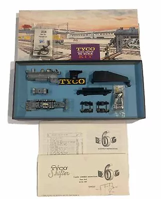 Vintage Mantua Tyco Kit 218-1200 Unassembled Big “6”  Locomotive  & Tender • $130