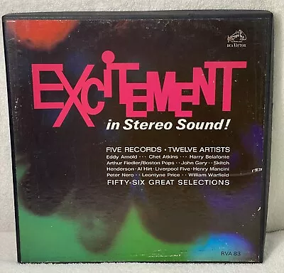 Excitement In Stereo Sound Various Artists 5 Record Set (Missing Record 5) • $1.41