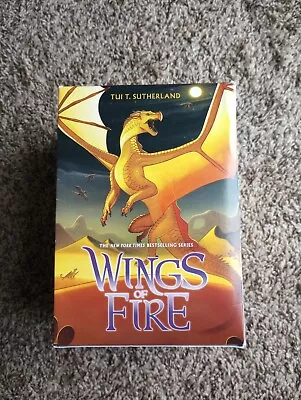 Wings Of Fire Paperback Book Set 1-5 Scholastic Tui T. Sutherland Complete  • $21.99