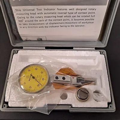 Mitutoyo Dial Test Indicator 513-304 0.01-0.08mm Rotary Measuring Head • $140