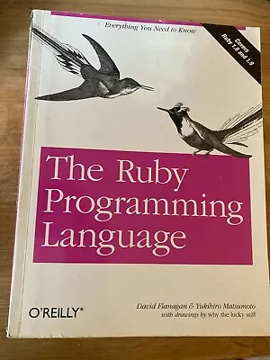 £3.75 • Buy The Ruby Programming Language