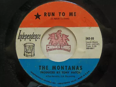 The Montanas – Run To Me / You're Making A Big Mistake 45 RPM VG (11D) • $7.99