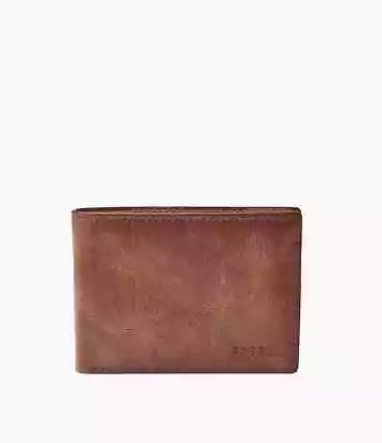 Fossil Men's Derrick Front Pocket Bifold Wallet ML3709200 • $49.95