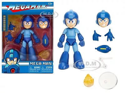 Mega Man 4.5  Moveable Figure W/accessories & Alternates  Mega Man  Jada 34221 • $17.99