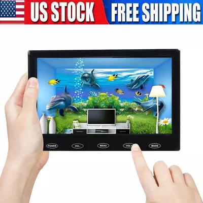 US- CCTV Security Monitor AV/VGA/HDMI 7 Inch LCD HD 1024x600 Display • $55.19