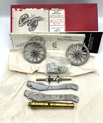 Marine Model Company Civil War 8 Pound Fld Artillery Metal Cannon Model No. 1108 • $40