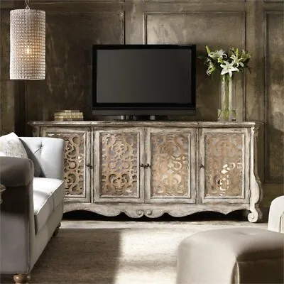 Hooker Furniture Chatelet 4 Door Console Table In Caramel Froth • $3839