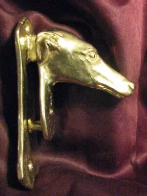 LARGE GREYHOUND / WHIPPET Door Knocker In Bronze • $120